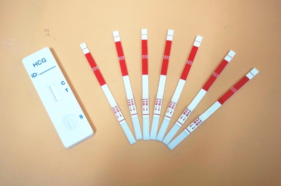 Kaset Hızlı Teşhis Testi Kiti HCG Gebelik Evde Kendi Kendine Test İçin Doğru