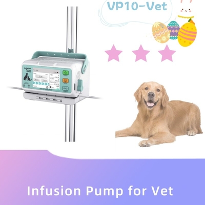 Ultrasonik Algılama Veteriner Tıbbi Ekipman 240V Veteriner İnfüzyon Pompası
