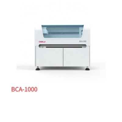 Klinik için BCA-1000 Otomatik Pıhtılaşma Analiz Makinesi 100T / H