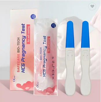 HCG Gebelik İdrar Testi Kendi Kendine Test 3.0mm Gebelik Hızlı Testi