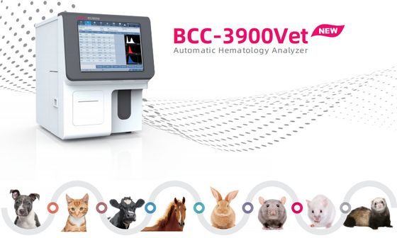Veterinerlik Kullanımı İçin Klinik Oto Hematoloji Analiz Cihazı Tam Otomatik Cbc Makinesi