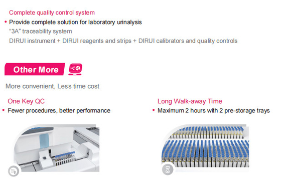 ISO Sertifikalı 240T / H İdrar Analiz Makinesi MUS-360