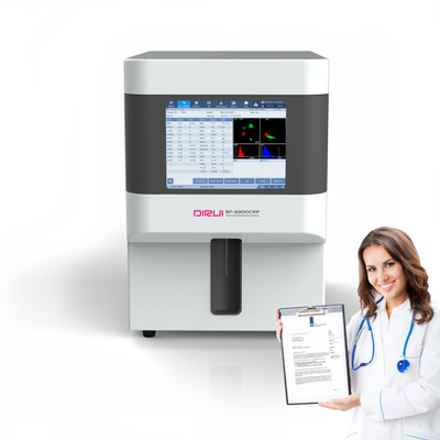 Dirui 5 Parçalı Otomatik Hematoloji Analiz Cihazı BF-6900 CRP Hematoloji Makinesi