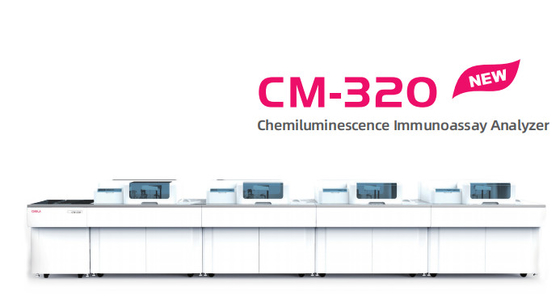 320T/H Kemilüminesans Clia İmmünoassay Analiz Cihazı ISO CM-320