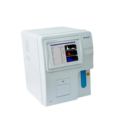 Hayvan Hastanesi İçin Elektrikli Otomatik Hematoloji Analizörü CBC Test Cihazı