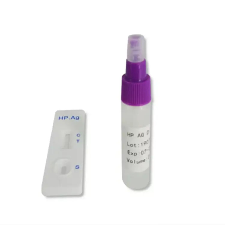 2.5mm Hızlı Teşhis Test Kiti Şerit Sınıf II H.Pylori Antijen Testi