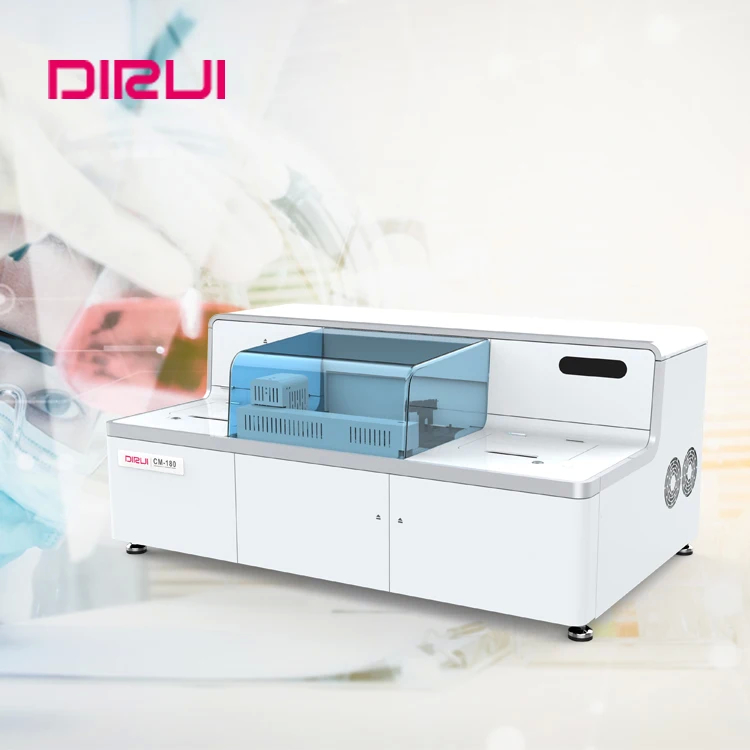 Yüksek Performanslı Otomatik Immunoassay Analizörü 180T/H Akış Gücü 1.5 CLIA Analiz Türleri